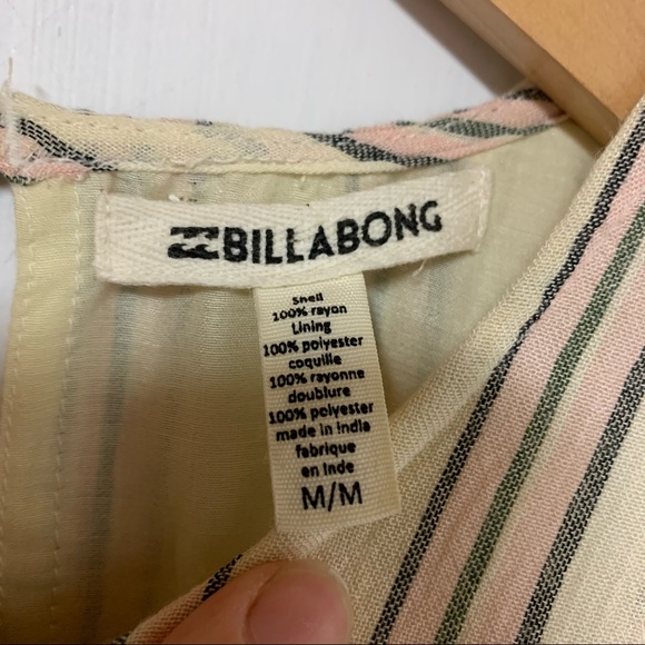 Billabong Striped Mini Tank Dress - Picture 4 of 4
